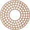 Ekena Millwork Fink Wood Fretwork Pierced Ceiling Medallion, Cherry, 34"OD x 12 3/8"ID x 1/4"T CMWP34X34X0250FFCH - alternate 2